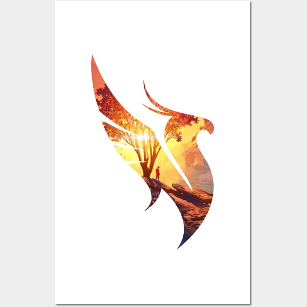 Phoenix Wall Art by TripoffGeloEDM